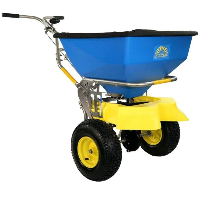 Spyker Ergo Pro Spy100 2s 100# Ice Melt Winter Spreader With Variable Deflector