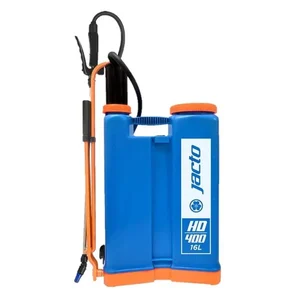 Jacto Hd400, 4 Gallon No Leak Backpack Sprayer With Heavy Duty Pump, For Lawns And Gardens Color, Blue
