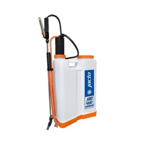 Jacto Hd400 Backpack Sprayer, Professional Garden Sprayer, Perfect For Pesticide Control, Translucent White