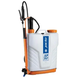 Jacto Xp312 Backpack Sprayer, Professional Uv Resistant Garden Pump, Translucent White